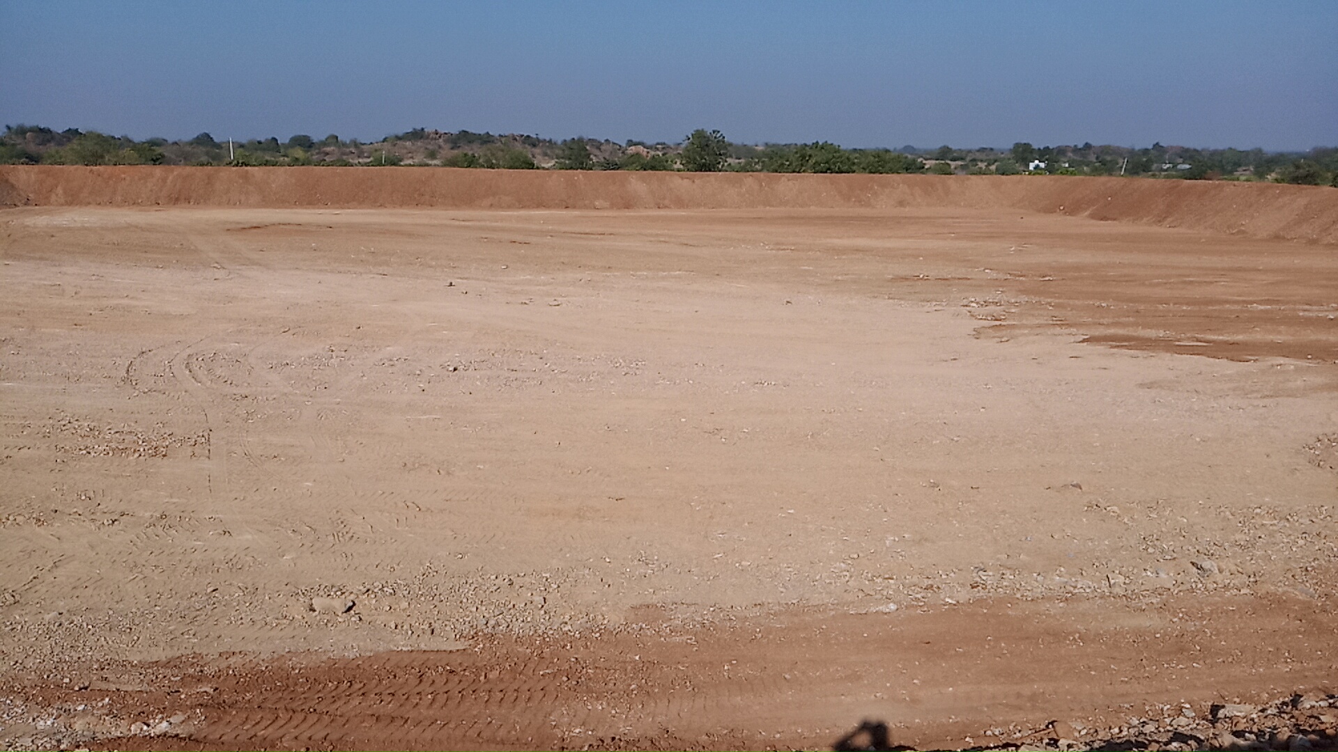 Fish Farming activity - Semi finished Tank work